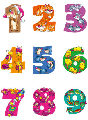 Numere – Set planse (KP-011) - 30 x 40 cm - Kreativ