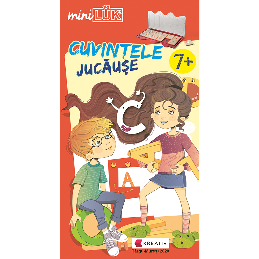 Joc educativ LUK, Cuvintele Jucause, exercitii distractive de limba romana, varsta 7+ - Kreativ