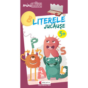 Joc educativ LUK, Literele Jucause, exercitii distractive de limba romana, varsta 5+ - Kreativ