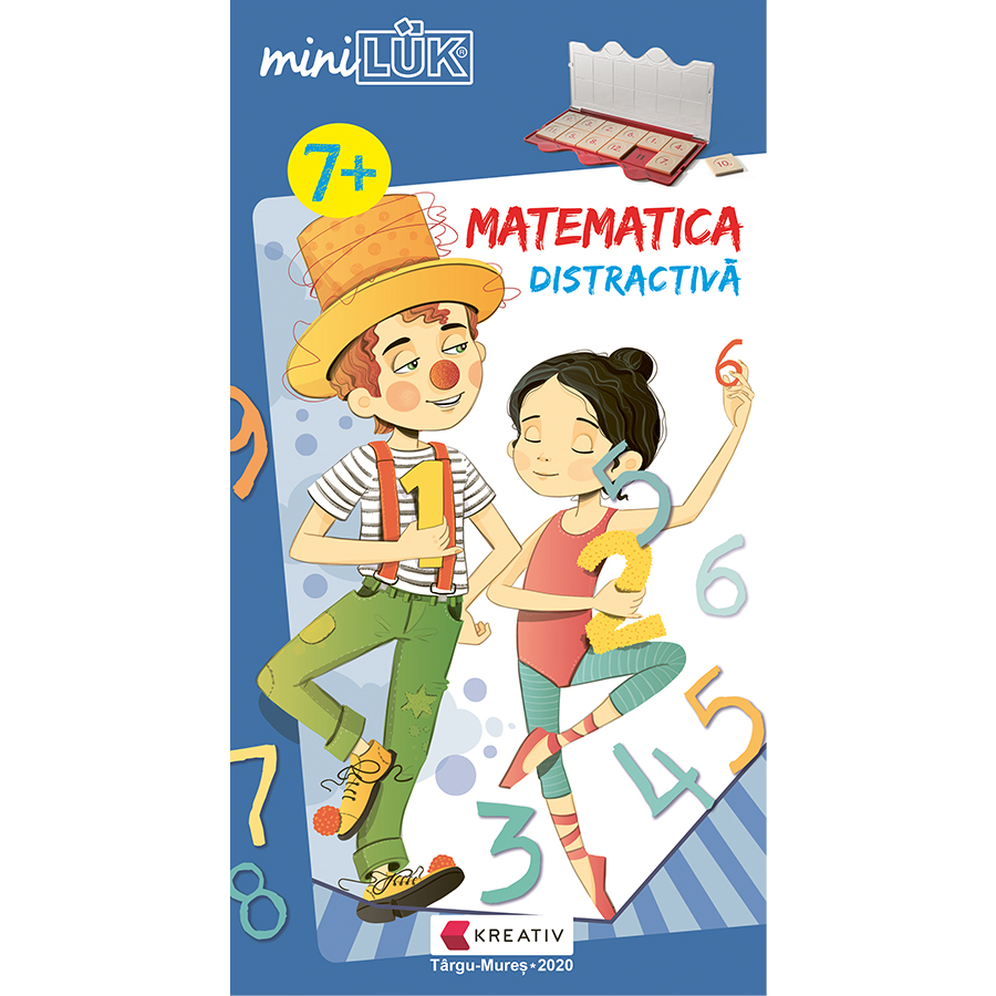 Joc educativ LUK, Matematica Distractiva, exercitii distractive de matematica, varsta 7+ - Kreativ