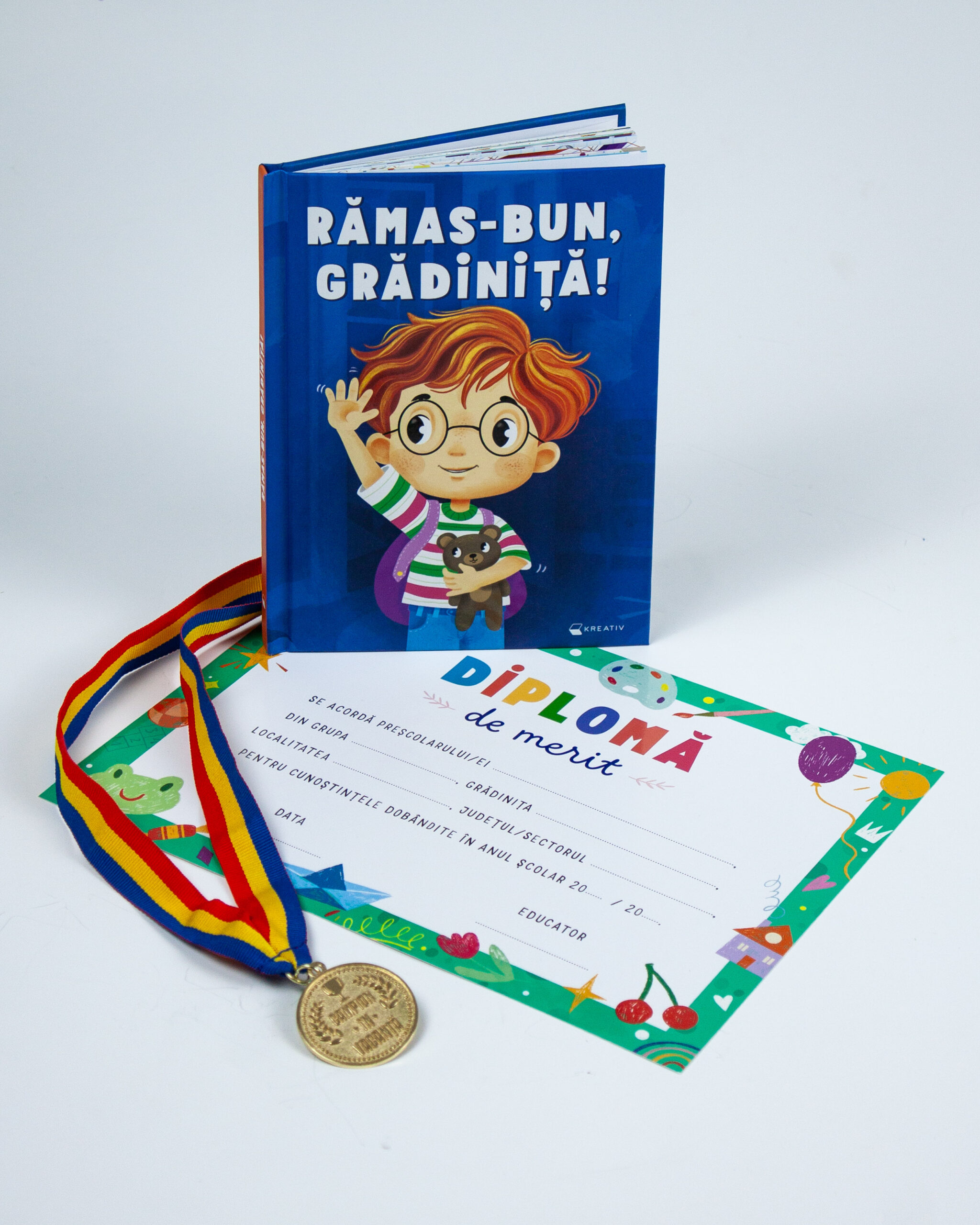 Pachet - Ramas bun gradinița + Diploma de merit + Medalie CADOU - Kreativ