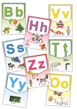 Alfabetul limbii romane – Set planșe (KP-021) - 20x30 - Kreativ