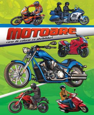 Motoare - carte de colorat