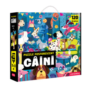 Câini – Puzzle fosforescent